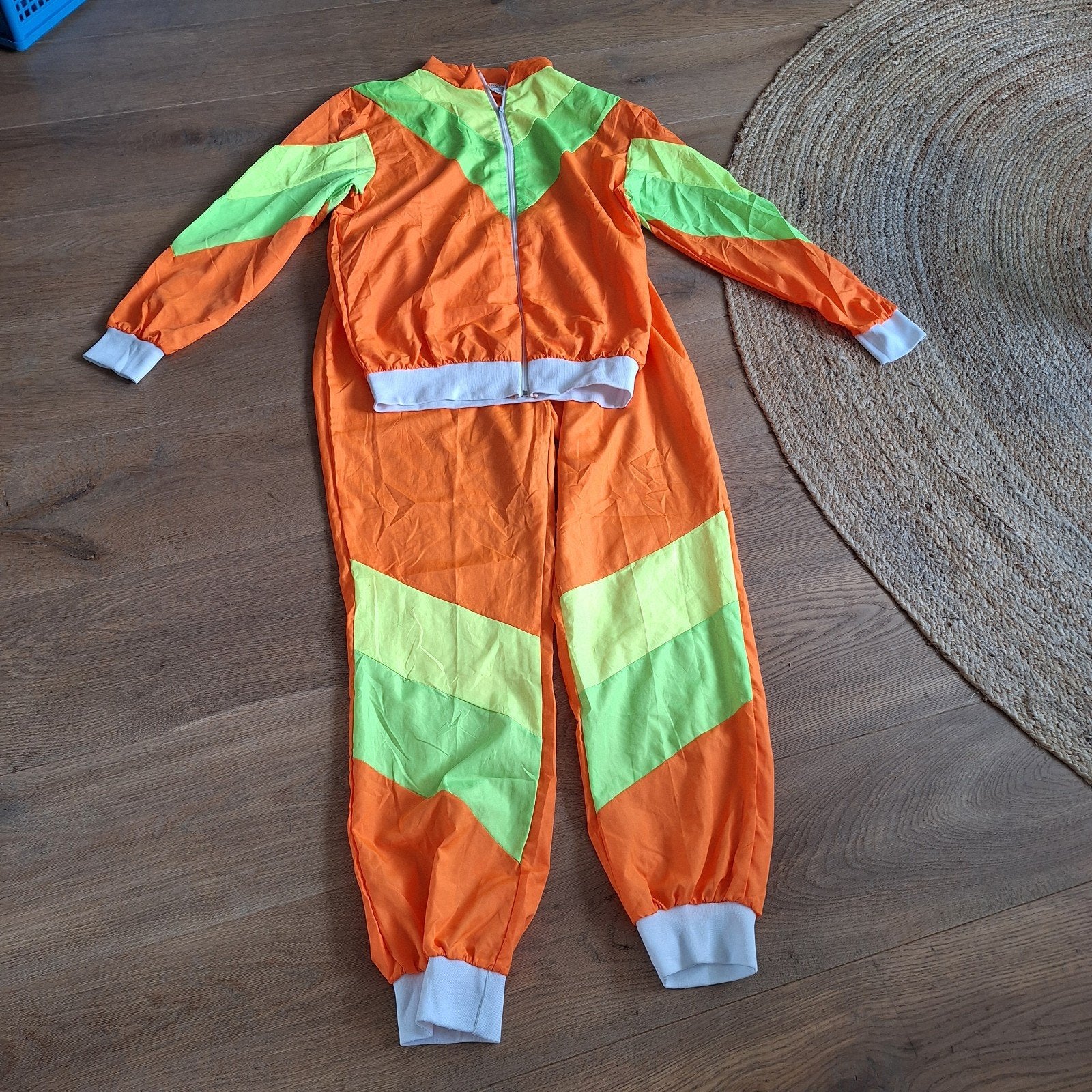 fout trainingspak 80's 90's disco retro XXL, Verzenden, Maat 46/48 (XL) of groter, Overige thema's, Kleding