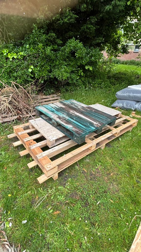 Pallets (zsm weg, gratis op te halen), Doe-het-zelf en Verbouw, Hout en Planken, Ophalen, Overige houtsoorten, Minder dan 200 cm