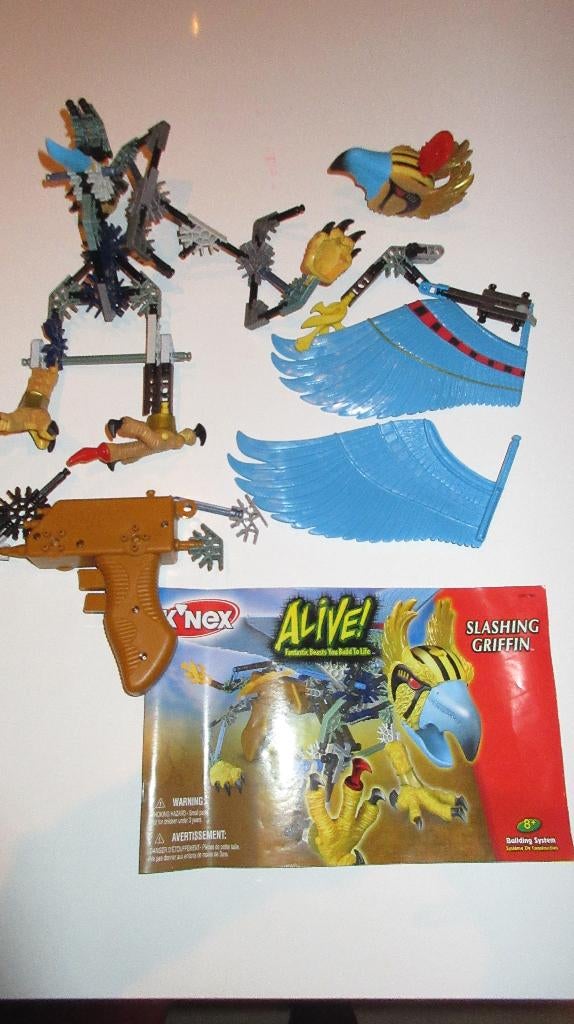 K'nex/Knex slashing griffin ., Ophalen of Verzenden, Zo goed als nieuw, K'nex