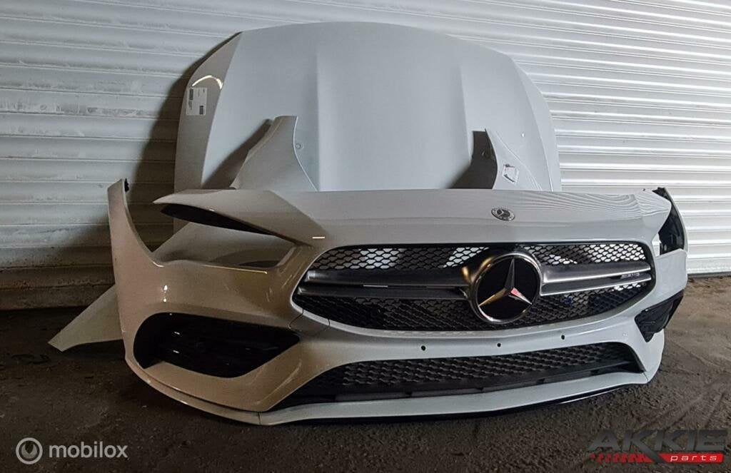 Mercedes Cla 35 AMG  Voorkop digital wit 9144 W118 C118, Auto-onderdelen, Carrosserie en Plaatwerk, Gebruikt, Ophalen of Verzenden