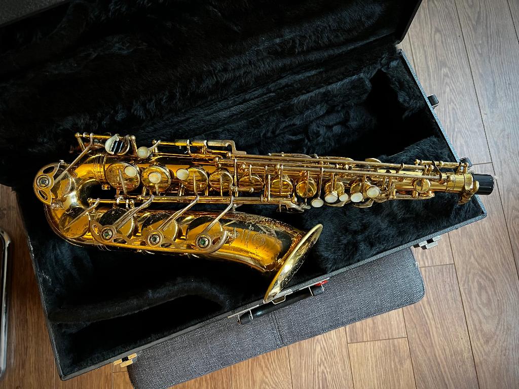 Selmer Mark VI alt met lage A, 1972, originele Selmer koffer, Ophalen, Gebruikt, Alt, Met koffer