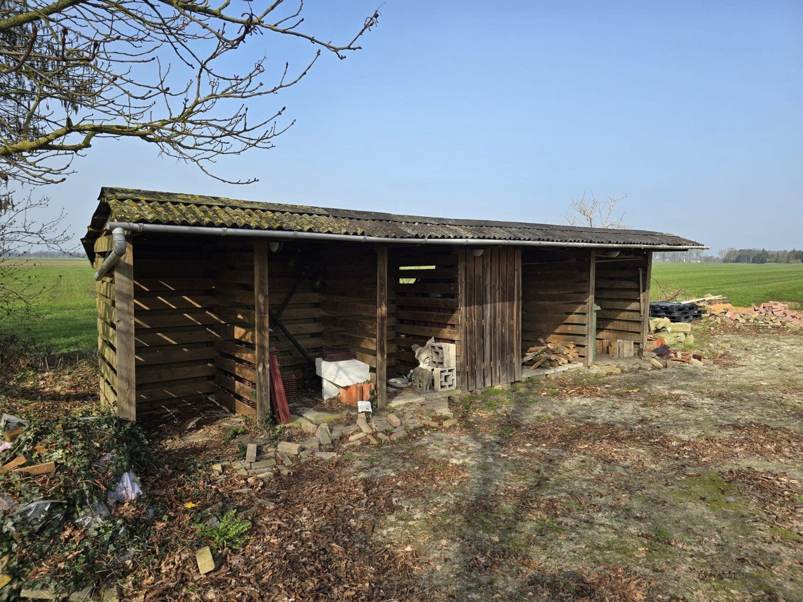 Houtberging / kleine kapschuur, Tuin en Terras, 6 m³ of meer, Ophalen