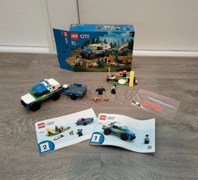 LEGO City Politiehonden Eenheid 60369 - Complete set, City, Lego, Ophalen of Verzenden, Zo goed als nieuw