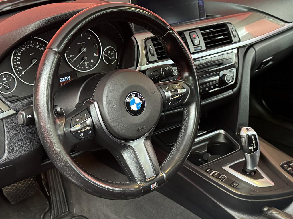 BMW 3 Serie Touring 318d High Executive, Auto's, Achterwielaandrijving, Gebruikt, Zwart, Leder