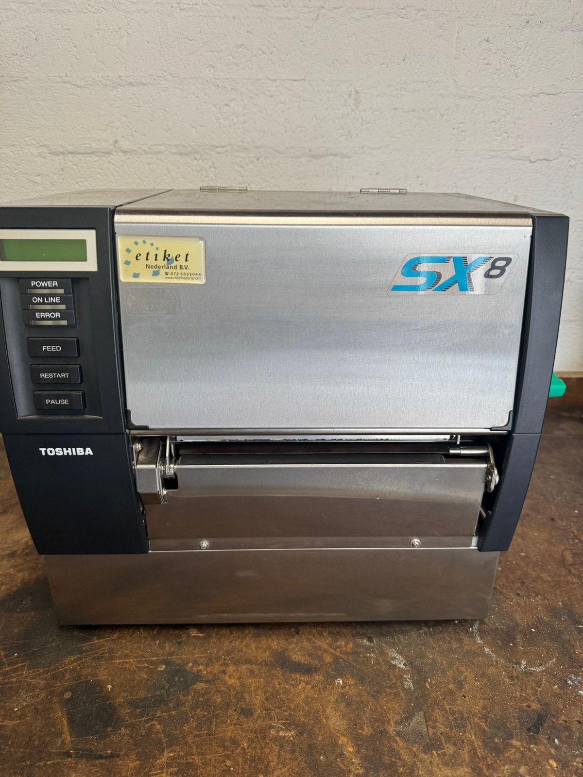 Label printer, Ophalen, Gebruikt