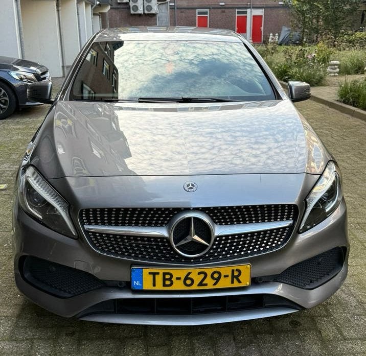 Mercedes-Benz A-Klasse A160 102pk 7G-DCT 2018 Grijs, Auto's, 1295 kg, 4 cilinders, 19 km/l, Particulier