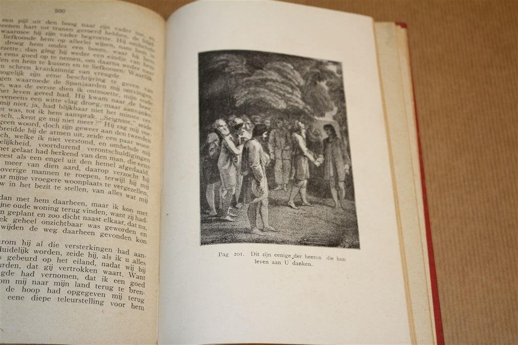 Robinson Crusoe. Daniël Defoe. 3e druk., Ophalen of Verzenden, Gelezen