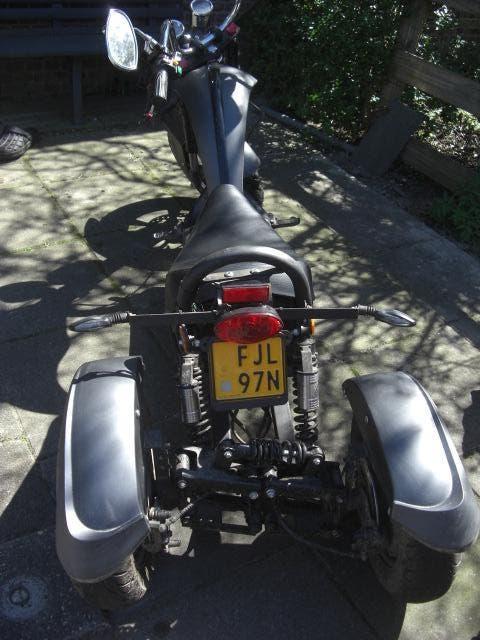 elektrische driewiel scooter 100 km range gaat keurig 45 km, Fietsen en Brommers, Snorfietsen en Snorscooters, Elektrisch, Zo goed als nieuw