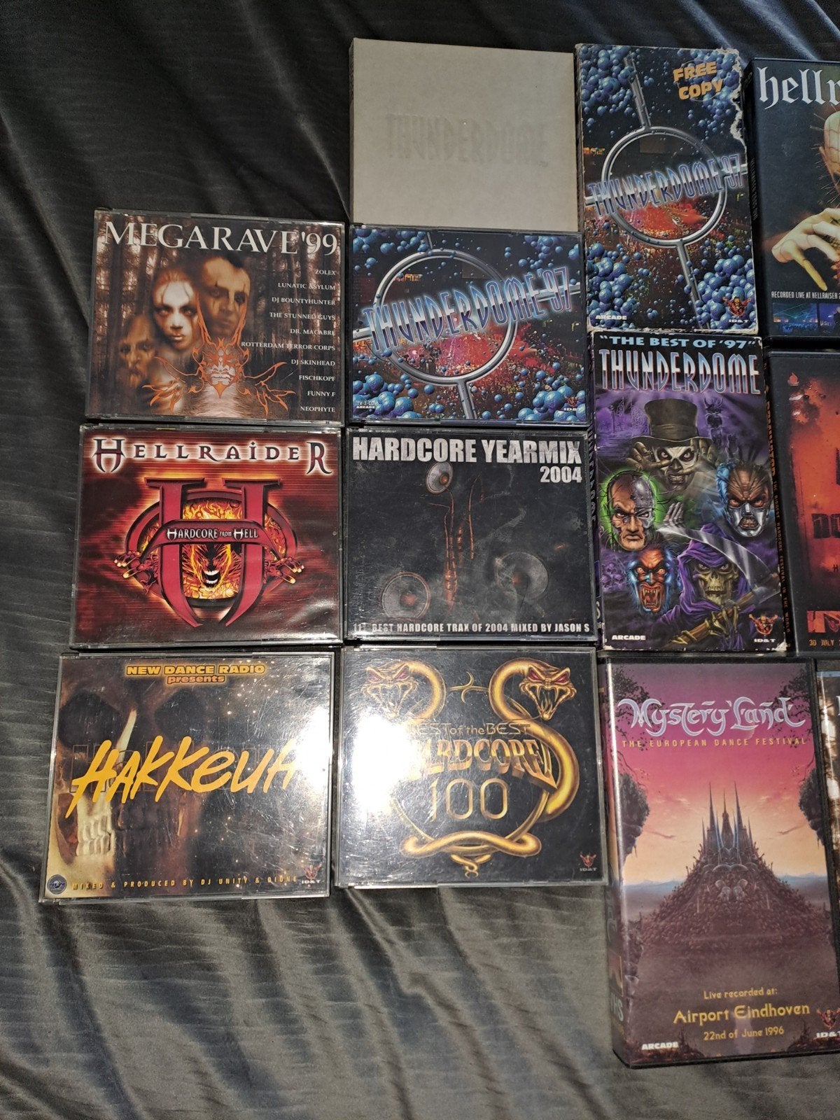 Diverse hardcore cd s en dvd s, Cd's en Dvd's, Ophalen of Verzenden, Zo goed als nieuw, Overige genres