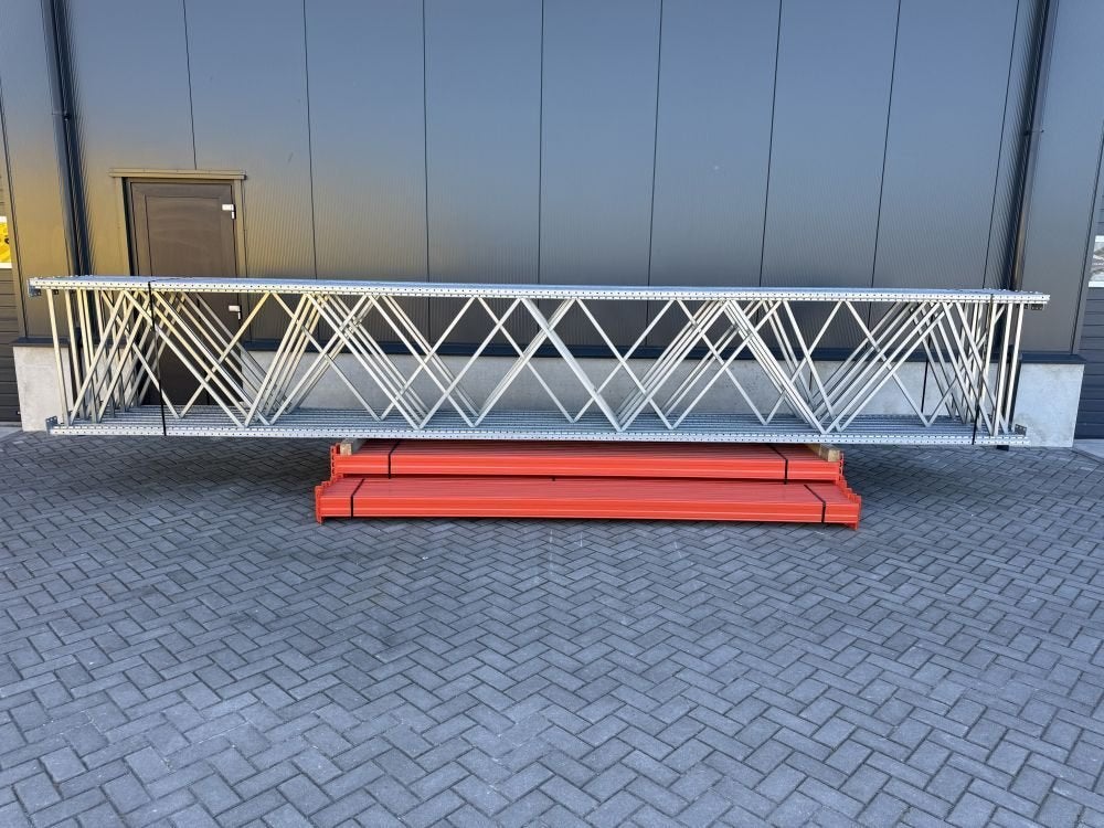 Palletstelling Stow 710x110 diep / liggers 360 / 26 mtr, Ophalen of Verzenden
