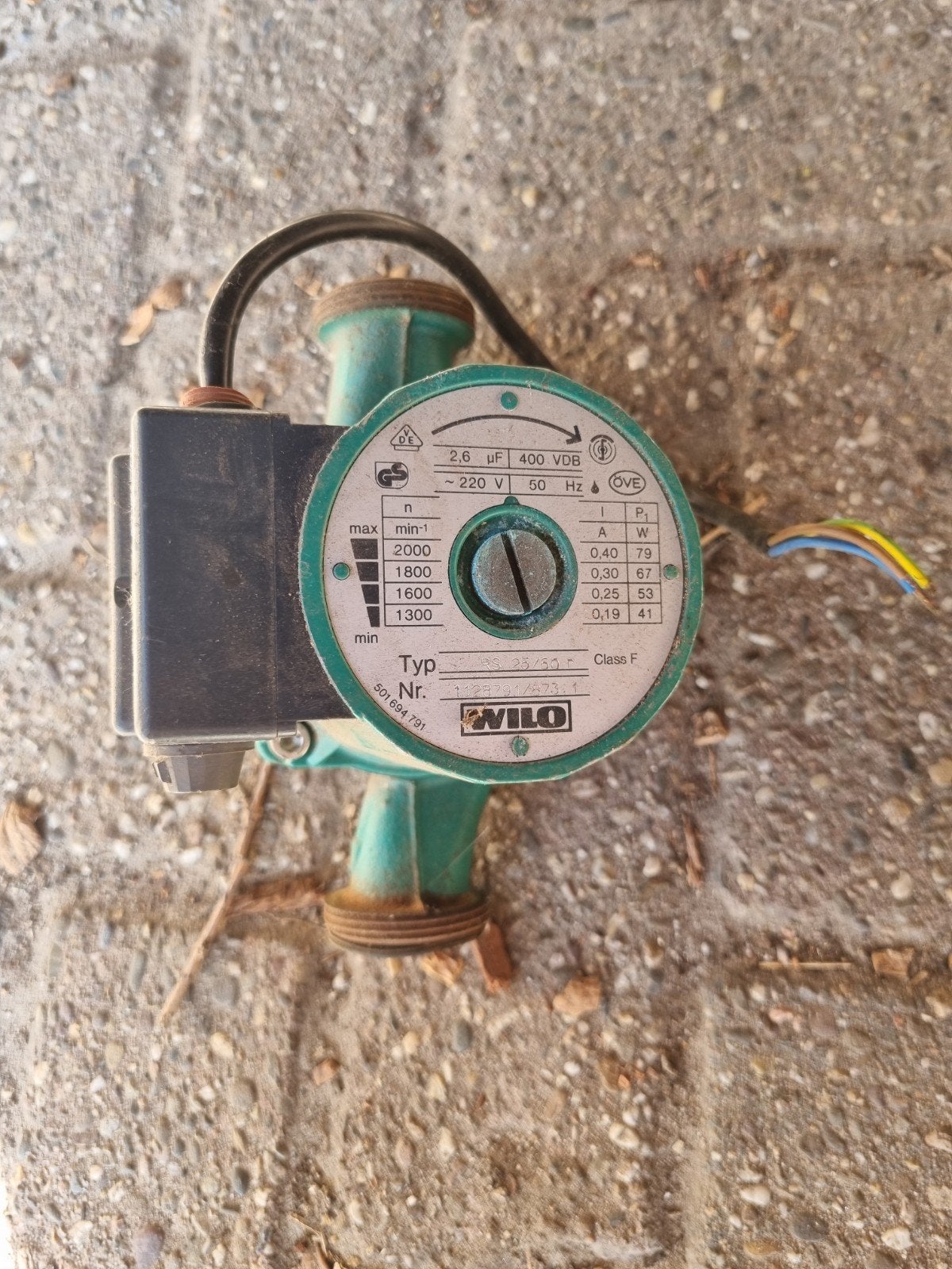 Wilo circulatiepomp voor verwarming - Gebruikt, Gebruikt, Minder dan 30 cm, Overige typen, Minder dan 60 cm