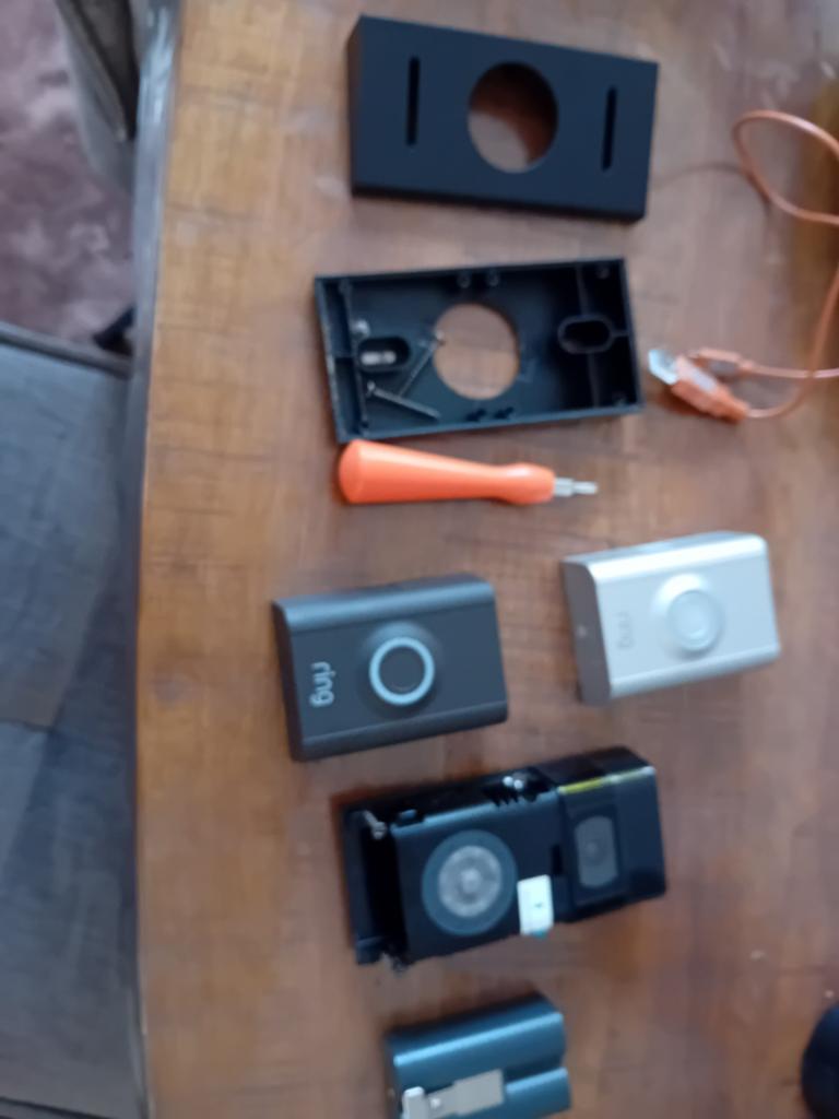 Ring Video Deurbel 2 met  batterij en accessoires, Ophalen, Gebruikt, Overige typen, Overige merken