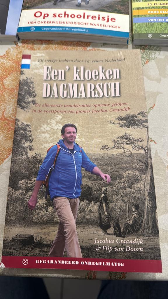 Jacobus Craandijk - Een' kloeken dagmarsch, Jacobus Craandijk; Flip van Doorn, Fiets- of Wandelgids, Europa, Ophalen of Verzenden