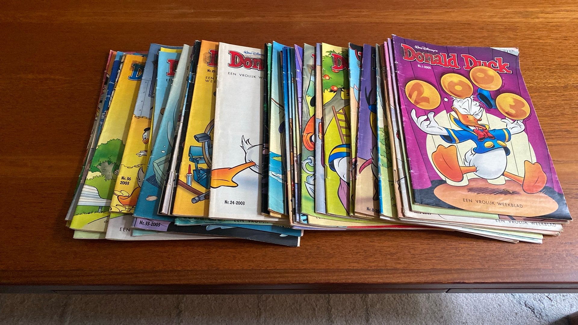 Donald duck 2003, Meerdere stripboeken, Ophalen of Verzenden, Gelezen