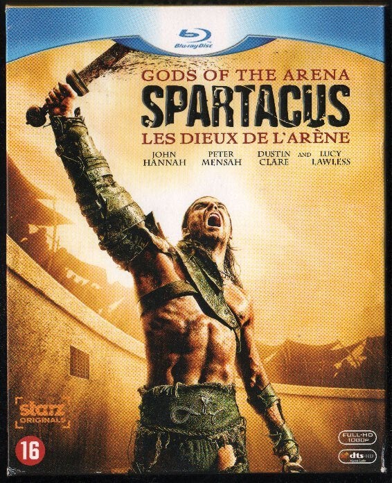 Spartacus: Gods of the Arena. Blu-ray., Cd's en Dvd's, Blu-ray, Ophalen of Verzenden, Zo goed als nieuw, Tv en Series, Boxset