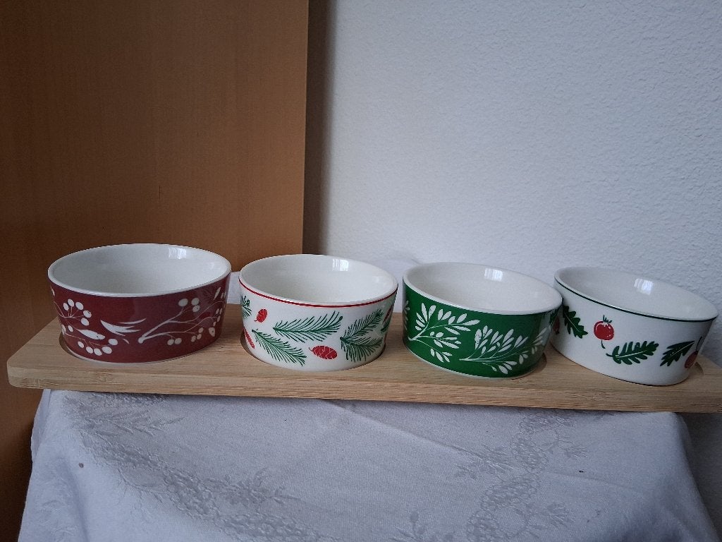 Kerst tapas setje snacksetje *eureka*, Ophalen of Verzenden, Zo goed als nieuw