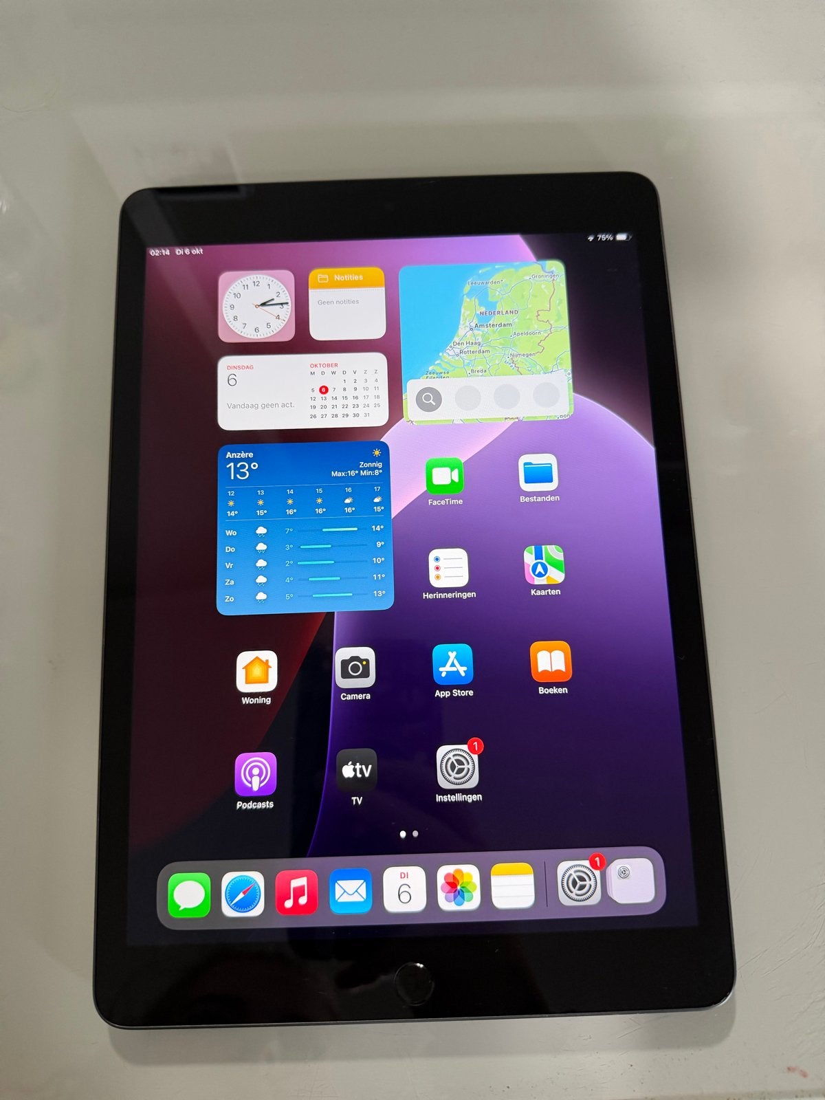 Apple iPad 9e generatie (2021) 64GB Wi-Fi Spacegrijs