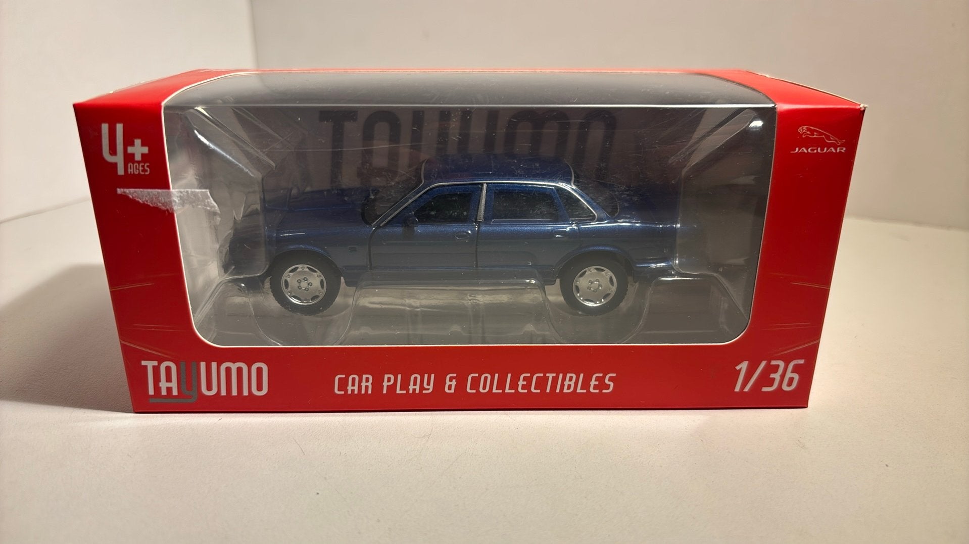 Jaguar xj6 bleu tayumo 1.36, Ophalen of Verzenden, A, A, A