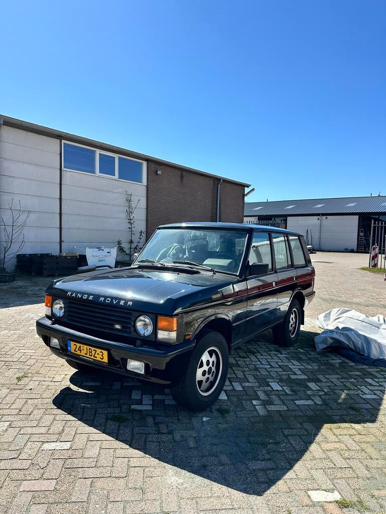 Range rover elektrisch 1984 tesla motor defect, Auto's, Land Rover, Particulier, Elektrisch, MPV, Geïmporteerd, Zwart, Ophalen