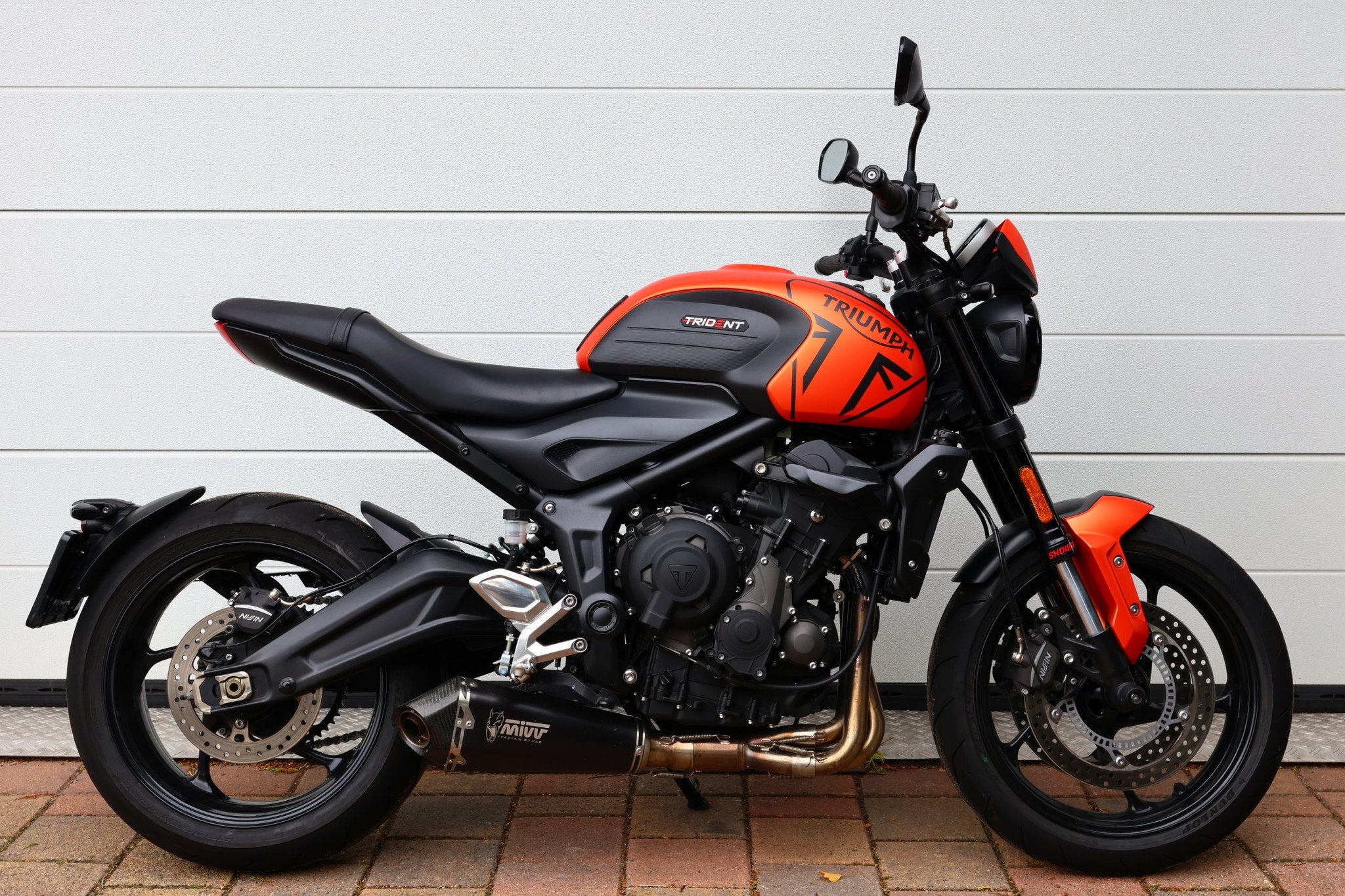 Triumph TRIDENT 660 ABS MIVV EXHAUST (bj 2023), Motoren, Motoren | Triumph, LED Verlichting, Meer dan 35 kW, Naked bike, 660 cc