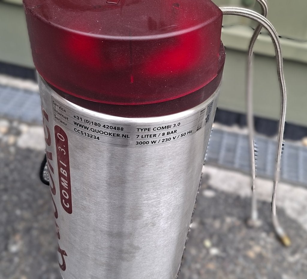 Quooker Combi 3.0 met kapotte kap. niet goed, geld terug, Ophalen of Verzenden, Gebruikt