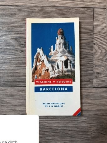 Barcelona Vakantie boekje, Overige merken, Verzenden, Europa, Zo goed als nieuw