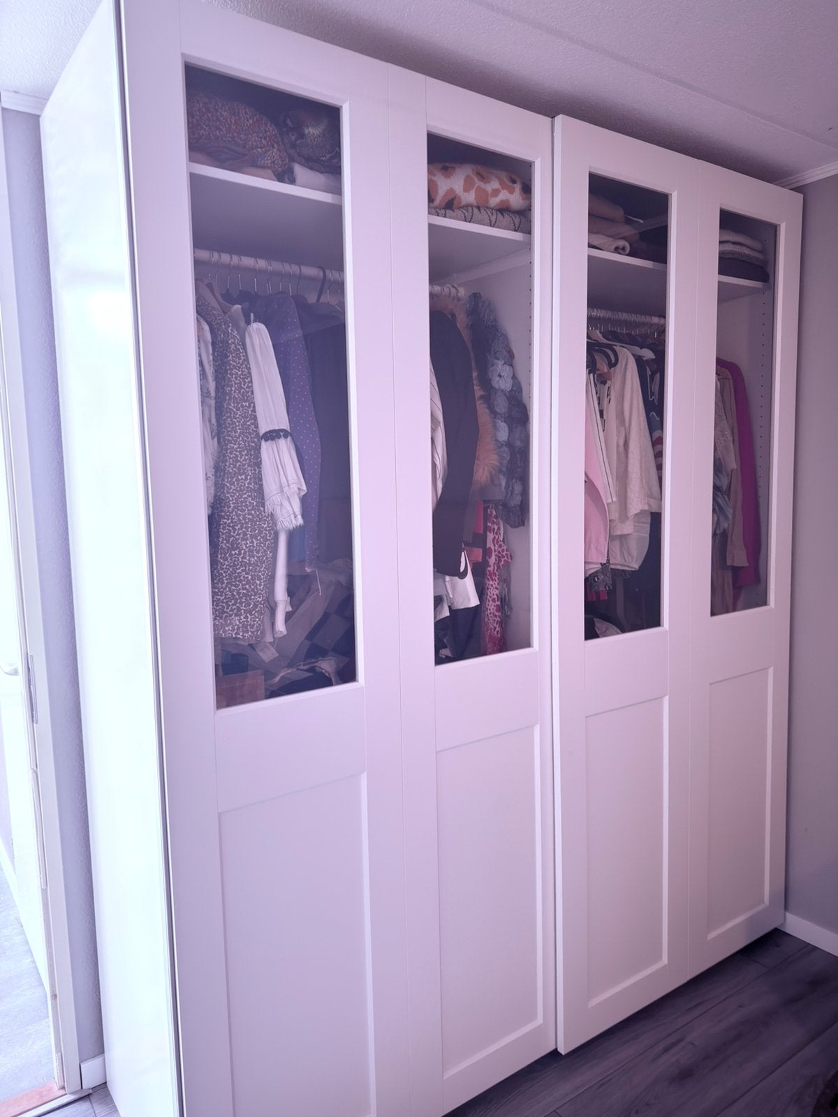 Closet DOORS, Doe-het-zelf en Verbouw, Kozijnen en Schuifpuien, Raamkozijn, Zo goed als nieuw, Hout, Ophalen
