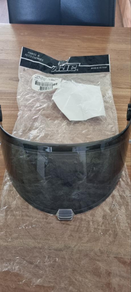 HJC HJ-25 donker vizier met pin-lock, Ophalen of Verzenden, Tweedehands, Integraalhelm, HJC