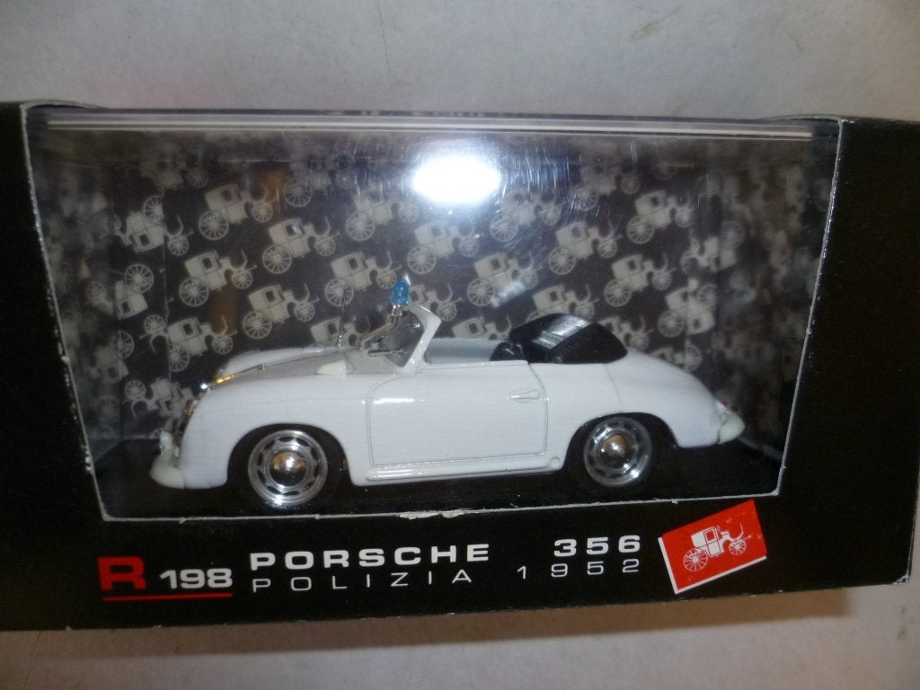 Brumm Porsche 356 1952 Polizei Politie 1:43 modelauto., Ophalen of Verzenden, Nieuw, Auto, Overige merken