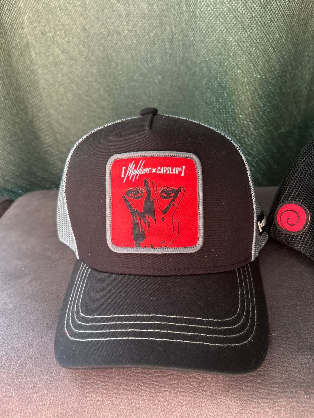 Malelions x Capslab Trucker Cap Zwart/Rood Nieuw, Ophalen of Verzenden, Zo goed als nieuw