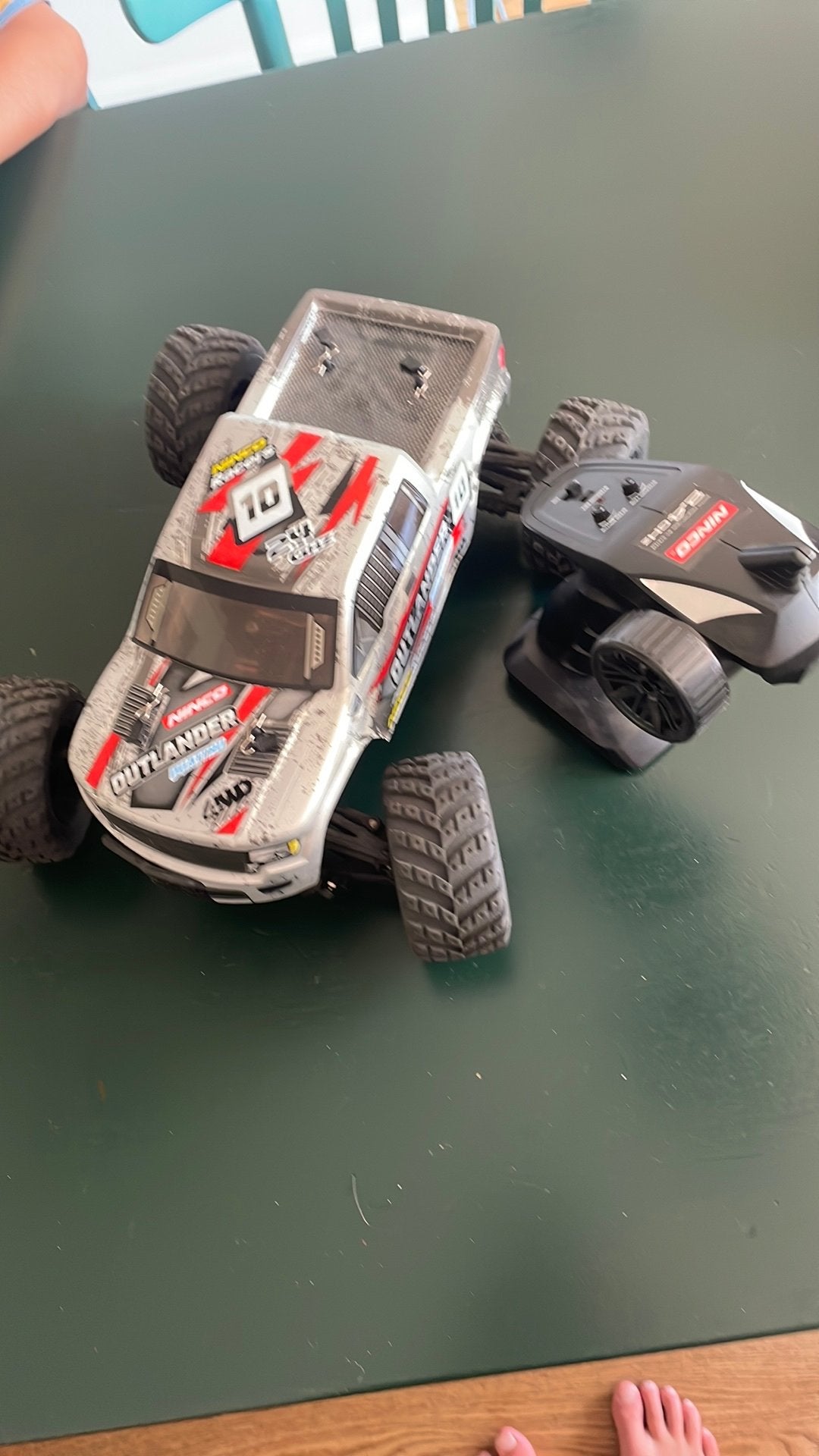 Ninco rc outlander monstertruck, Ophalen of Verzenden, Zo goed als nieuw, Auto offroad