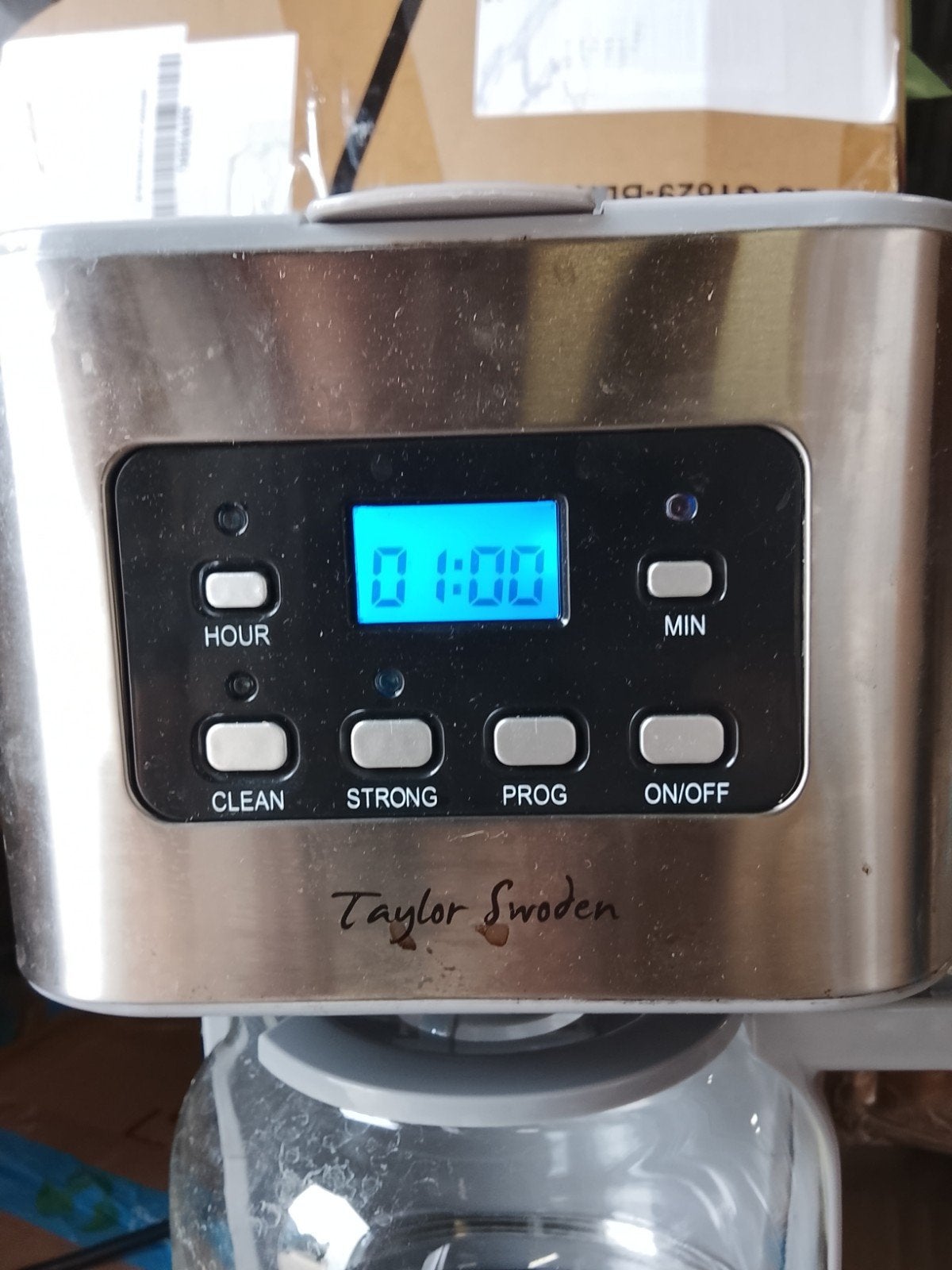 Taylor Swoden Koffiezetapparaat - Zo goed als nieuw, Taylor Swoden, Onbekend, Koffiemachine, Gemalen koffie