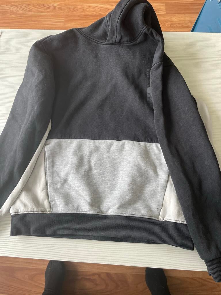 hoodie zwart/grijs, Ophalen of Verzenden, Gebruikt, Jongen of Meisje, Trui of Vest