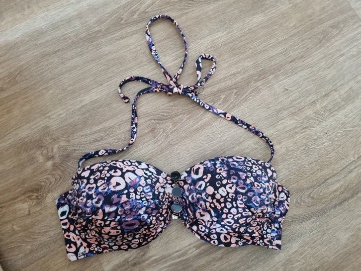 Lascana Bikini met Panterprint - Maat 38C, Lascana, Meerkleurig, Ophalen of Verzenden, Zo goed als nieuw