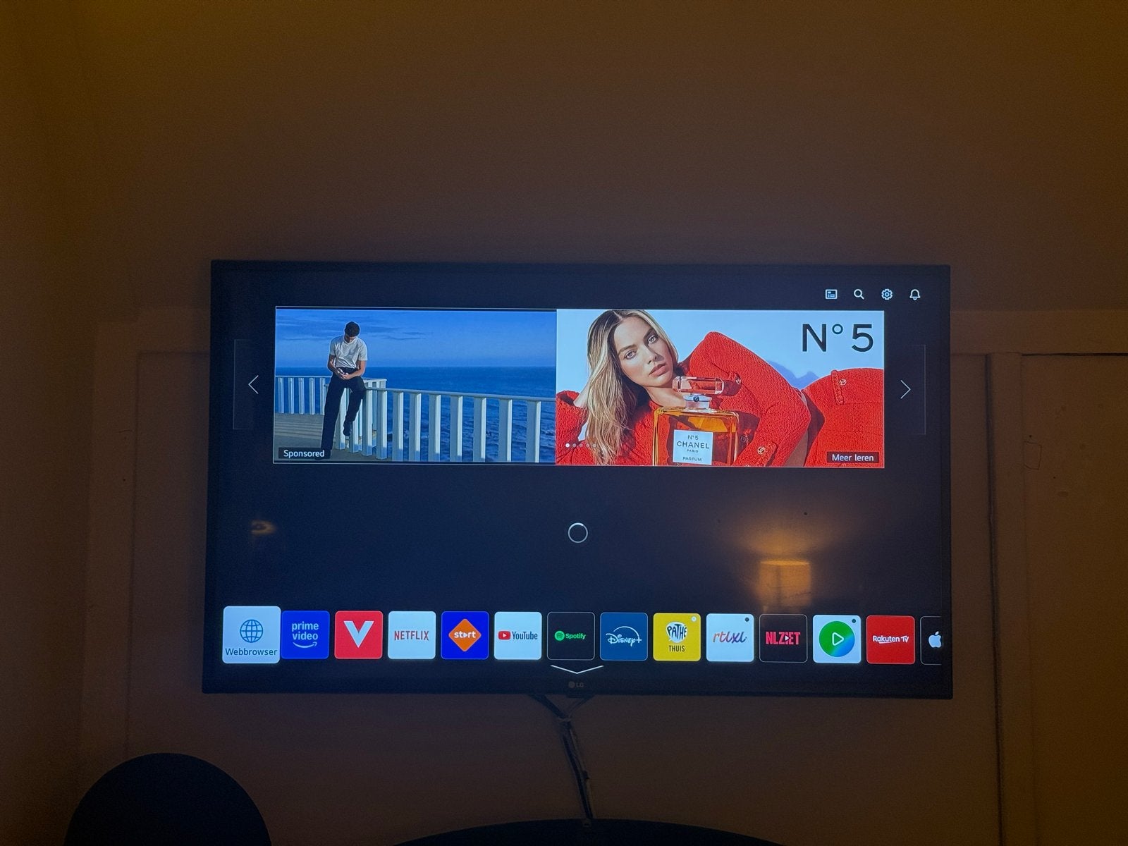 LG 43 inch Smart TV - Zo goed als nieuw, Ophalen, Zo goed als nieuw, 100 cm of meer, LG