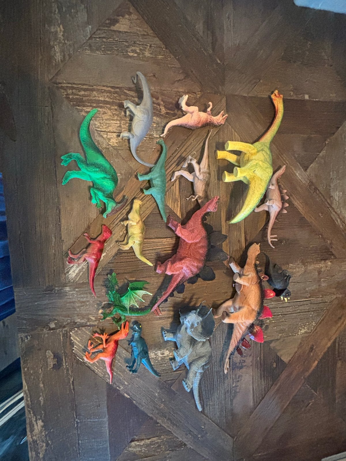Dinosaurus speelgoed set - diverse figuren, Kinderen en Baby's, Speelgoed | Actiefiguren, Ophalen, Gebruikt