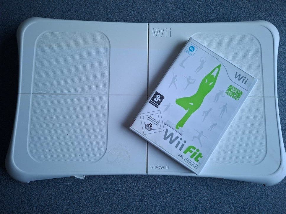 Wii fit met balanceboard, Ophalen of Verzenden, Zo goed als nieuw, Wii, Balance Board of Dansmat