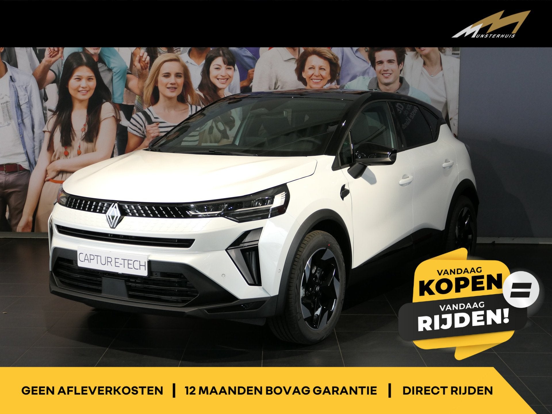 Renault Captur 1.8 E-Tech full hybrid 160 techno *Nieuw!* -