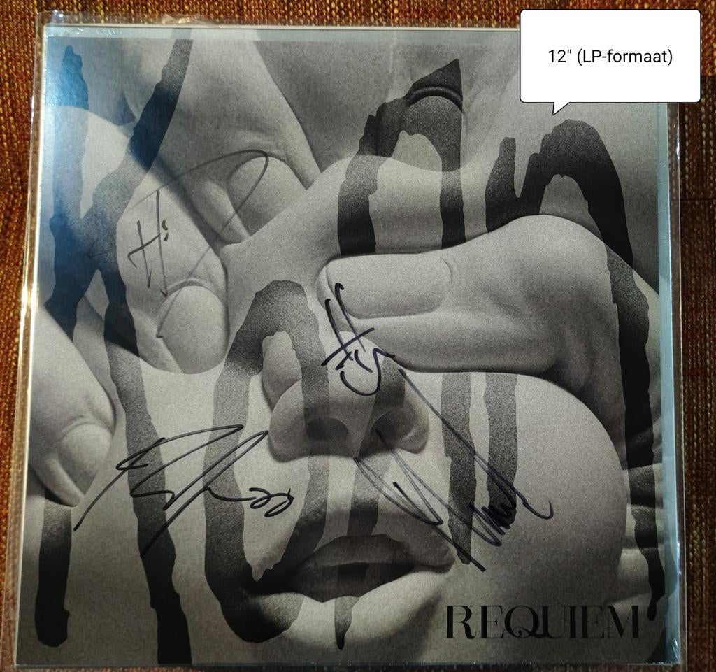 Korn Requiem vinyl LP gesigneerd | signed, Verzamelen, Ophalen, Cd of Plaat, Gesigneerd