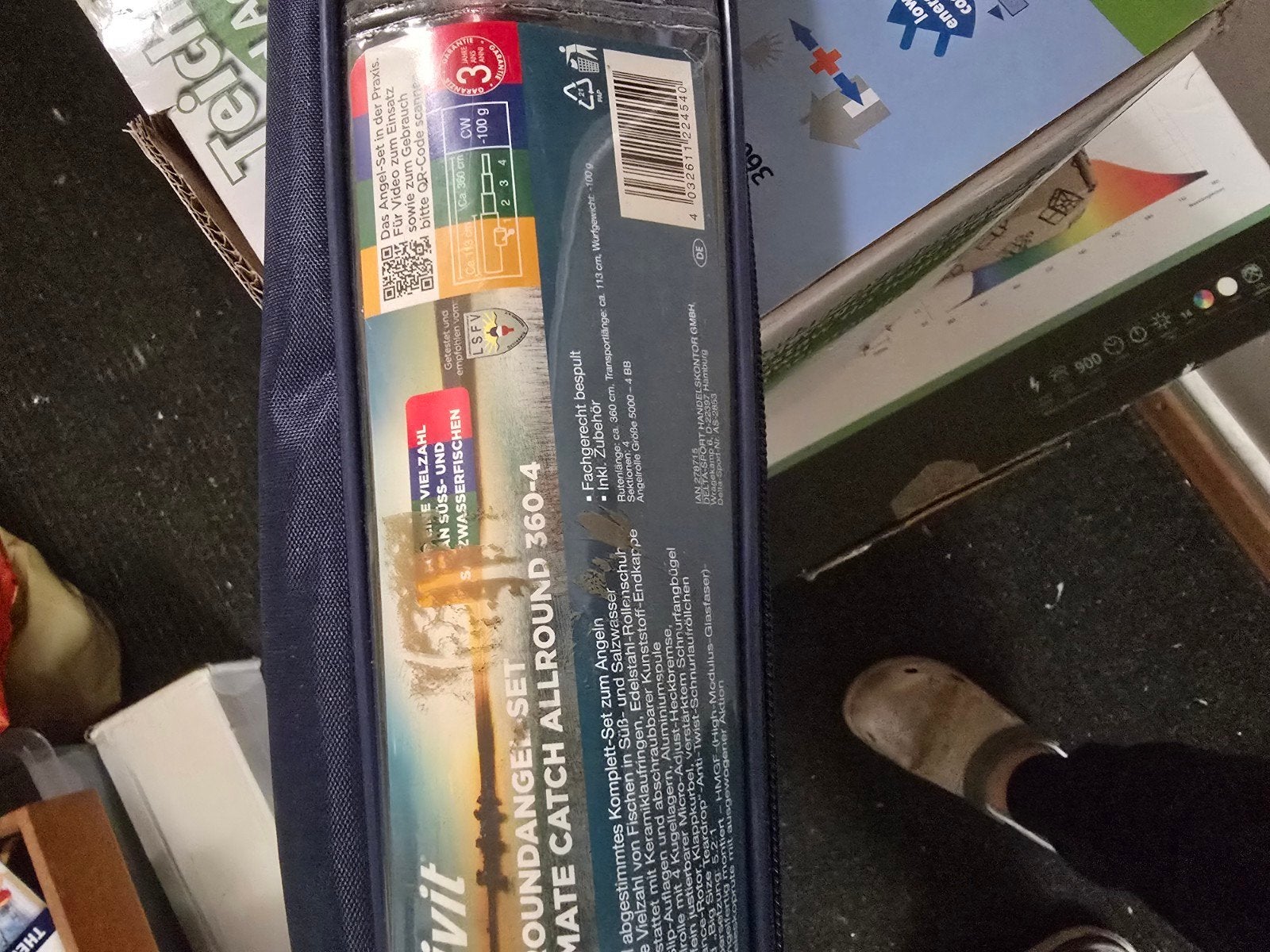 Crivit Allround Angelset 360-4 - Nieuw in verpakking, Ophalen, Nieuw