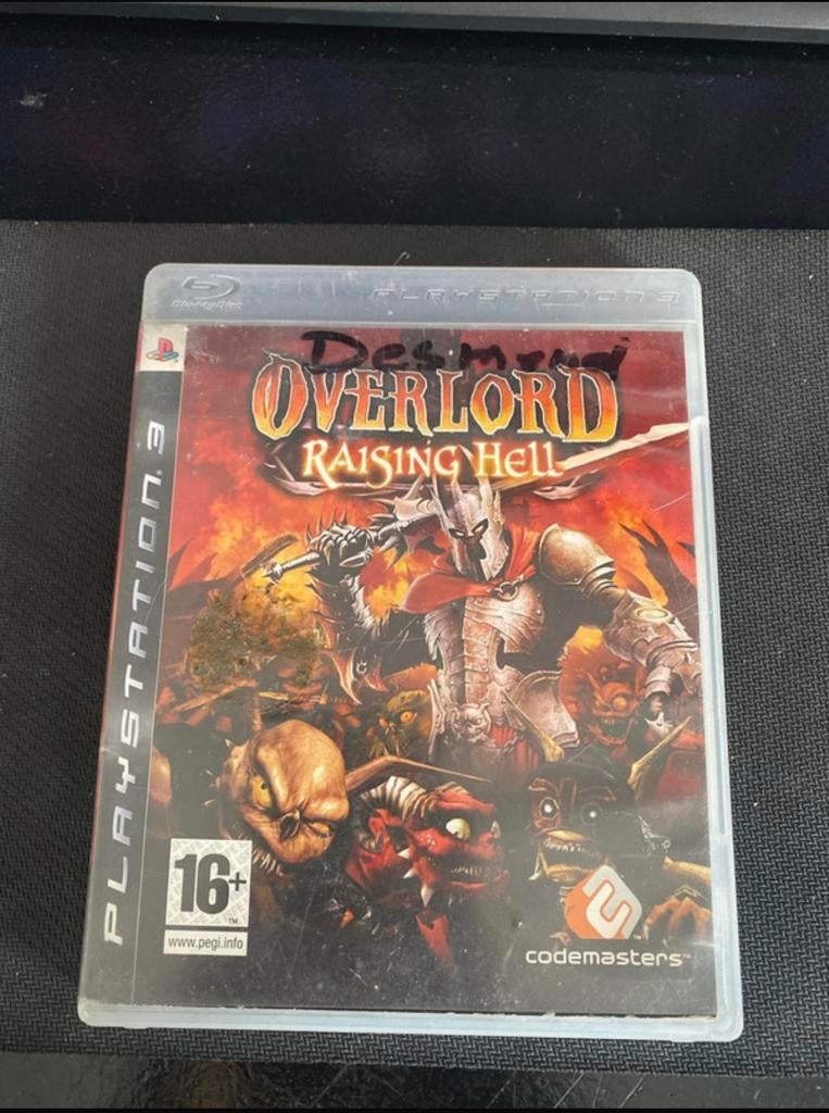 Overlord raising hell, 2 spelers, Ophalen of Verzenden, Gebruikt, Vanaf 16 jaar