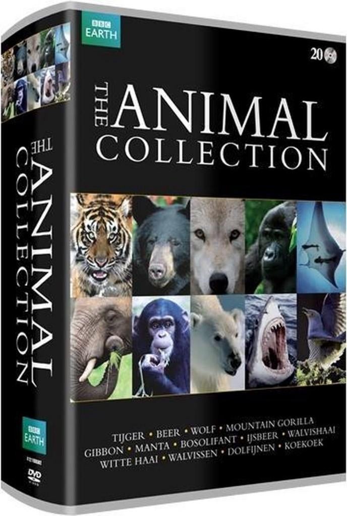 BBC Earth - Animal Collection - box met 20 DVD's, Verzenden, Alle leeftijden, Boxset, Natuur