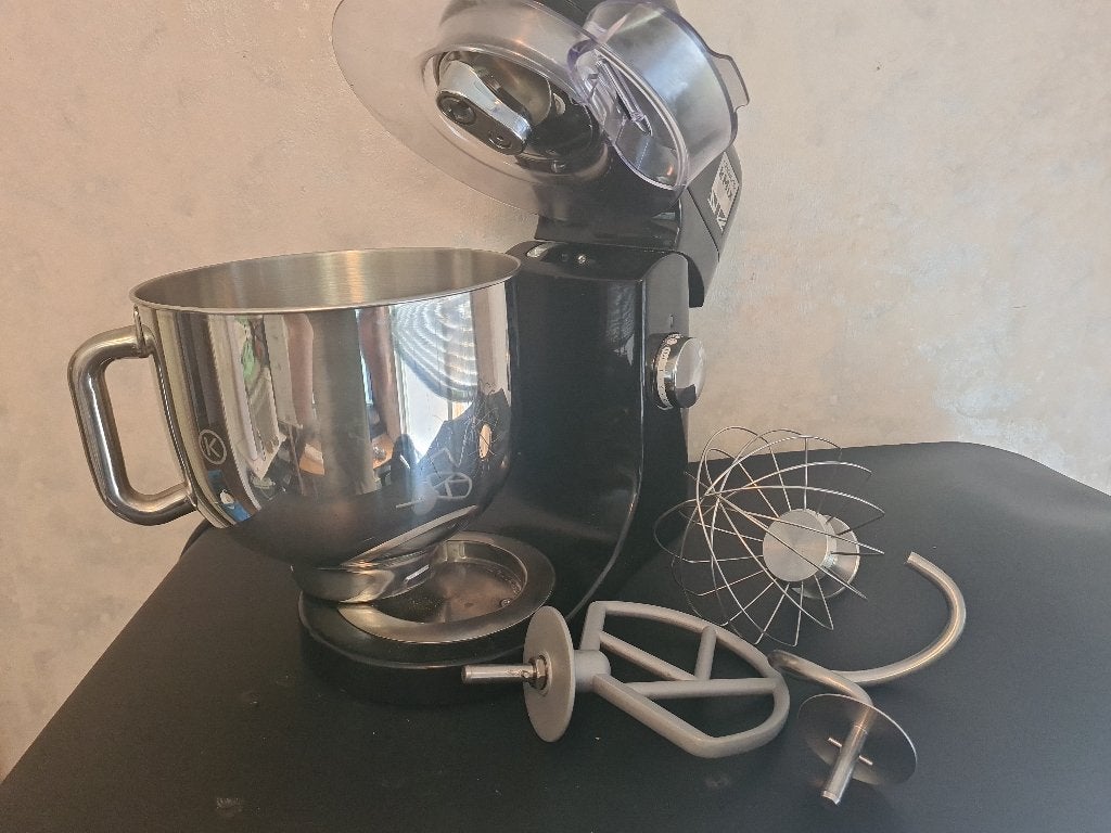 Kenwood KMIX keukenmixer + Vleesmolen-set, 4 liter of meer, Nieuw, 3 snelheden of meer, Ophalen of Verzenden