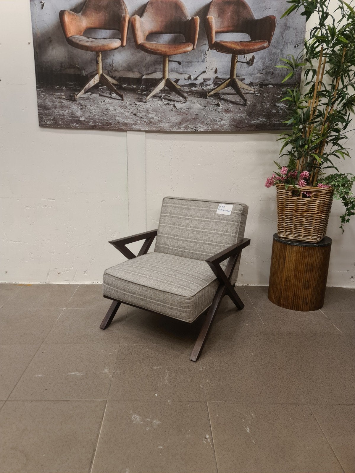 nieuwe ibiza beach stijl fauteuil herenmodel outdoor stof€95, Ophalen, ., Nieuw, 75 tot 100 cm
