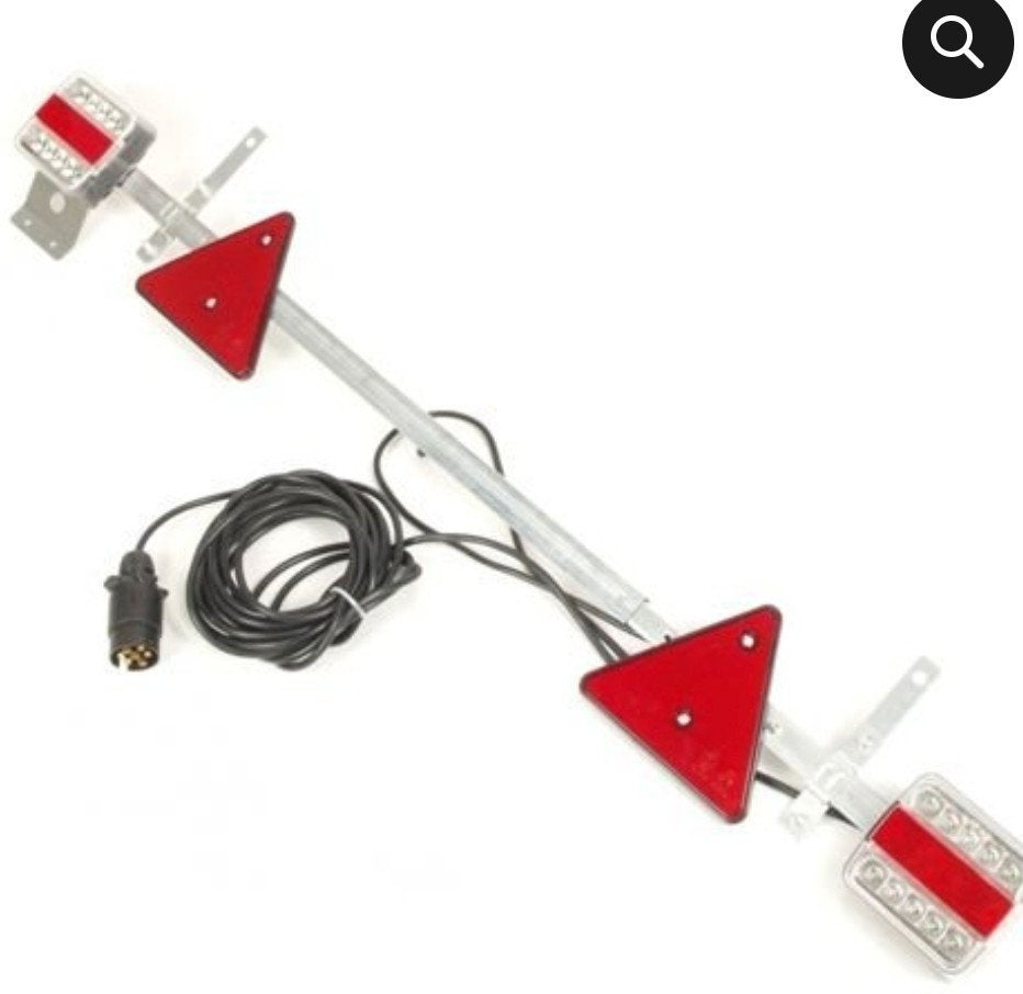 Verlichtingsbalk LED instelbaar | 7 meter | 7-polig, ., Nieuw, Ophalen of Verzenden, .
