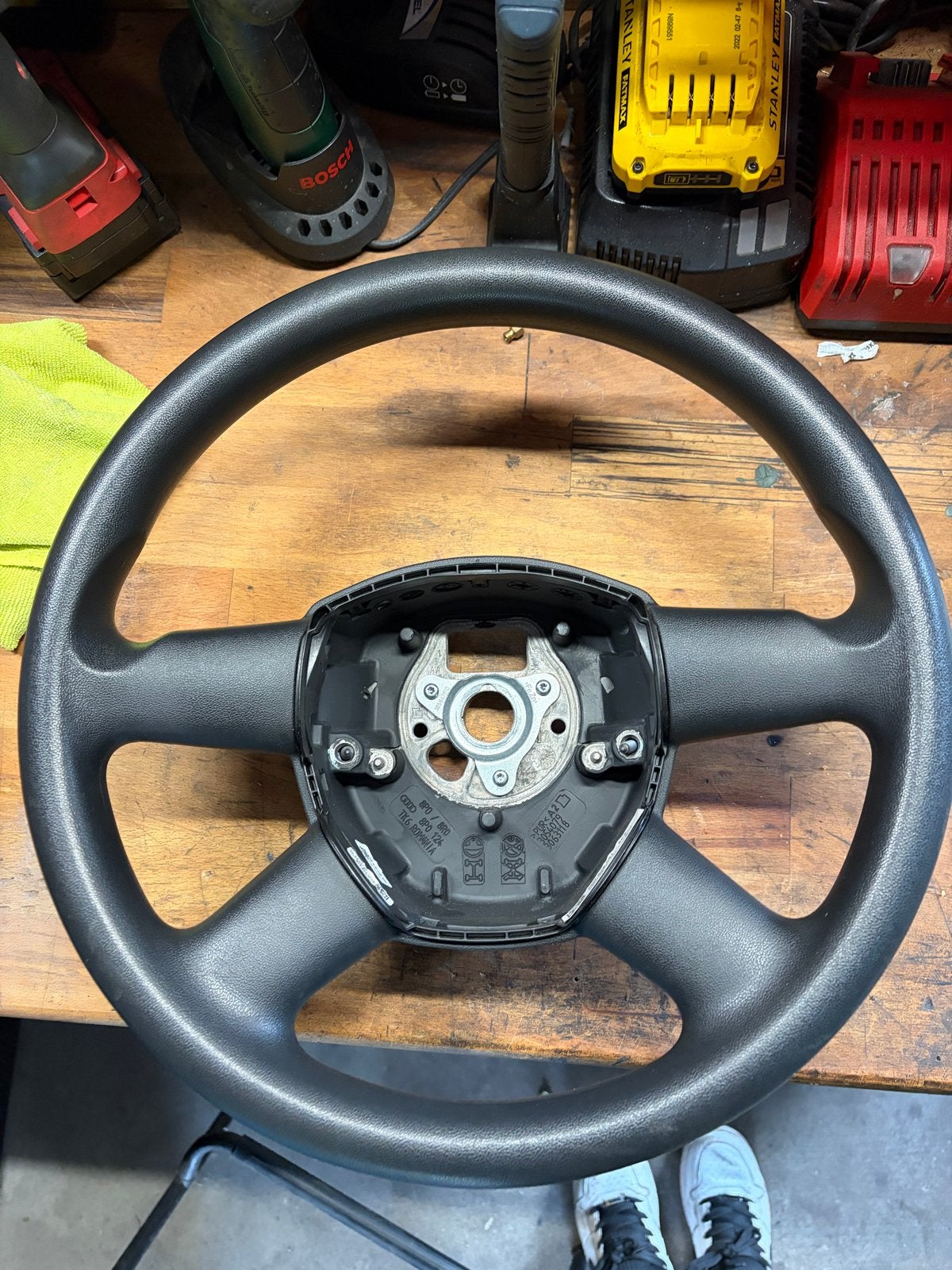 Audi A3 8P Stuurwiel met Airbag - Gebruikt, Ophalen of Verzenden, Gebruikt, Audi