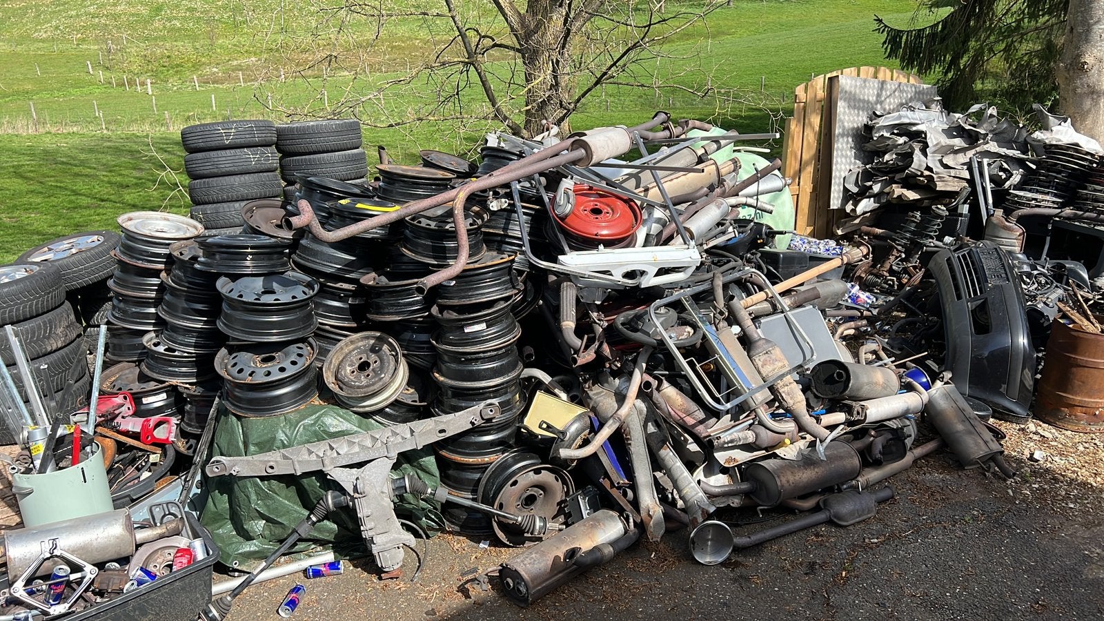 Oudijzer velgen accu en sloop auto’s, Doe-het-zelf en Verbouw, Ophalen, Gebruikt, IJzer