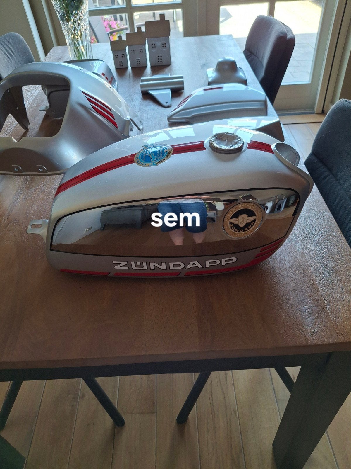 529 SET COMPLEET, Fietsen en Brommers, Brommeronderdelen | Zundapp, Ophalen, Tank
