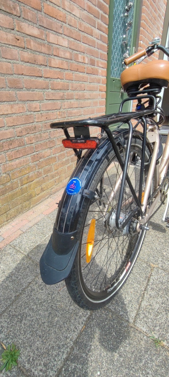26 Inc 8 versnelling dames/meisjes fiets, Versnellingen, Minder dan 49 cm, Zo goed als nieuw, Schijfrem