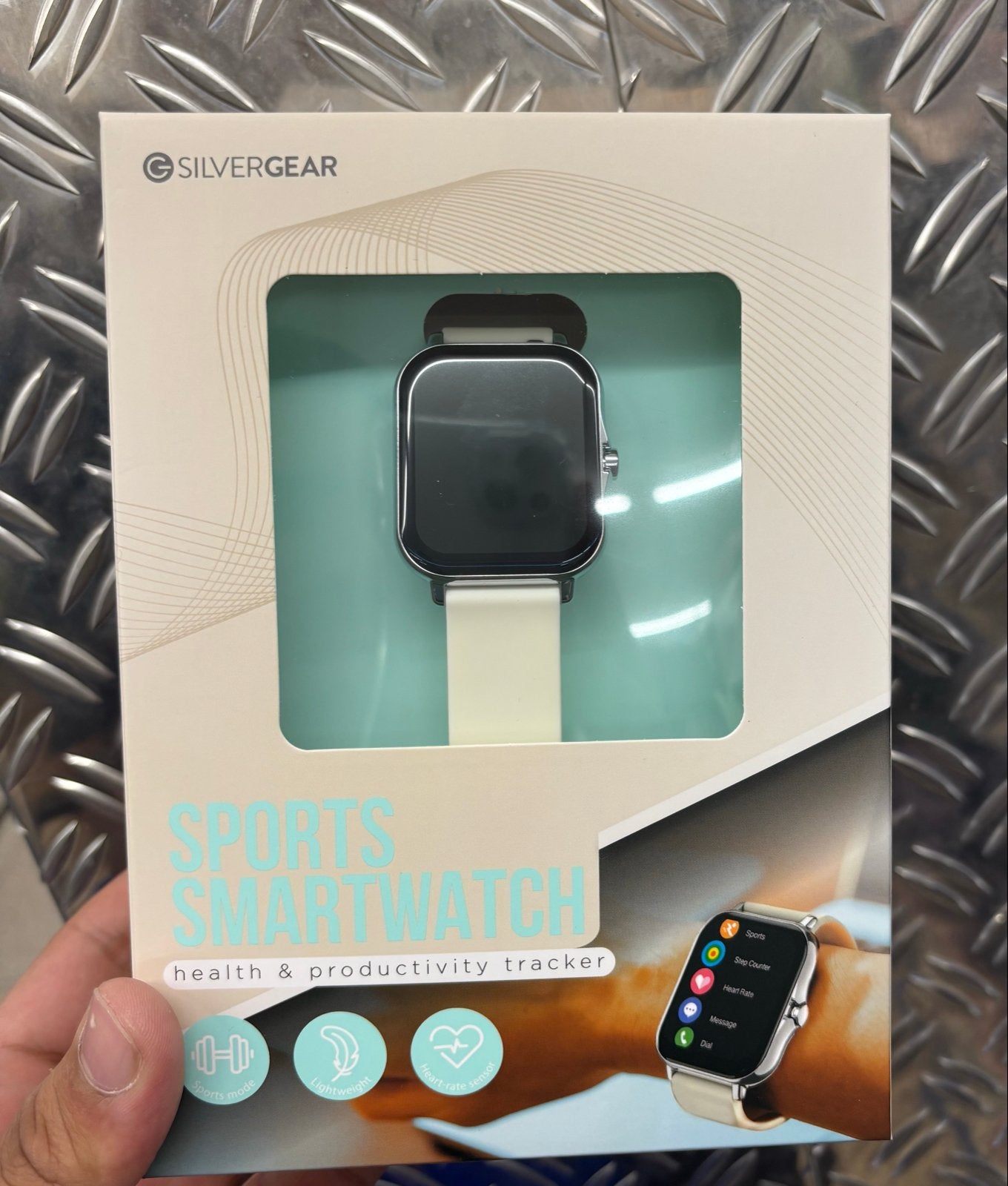 Smartwatch Nieuw in doos, Verzenden, Zwart, Slaap, Nieuw